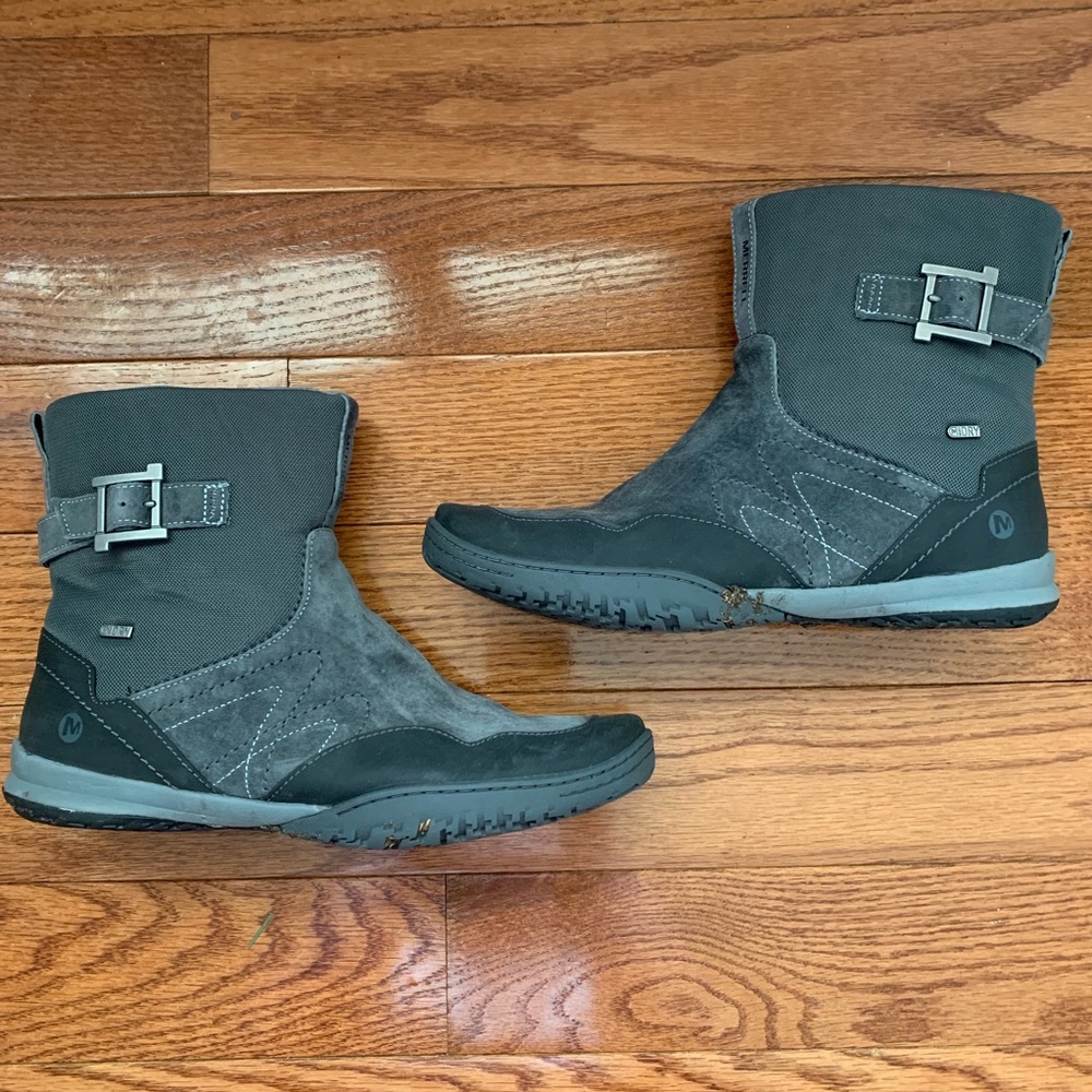 Merrell weatherproof boots, worn once